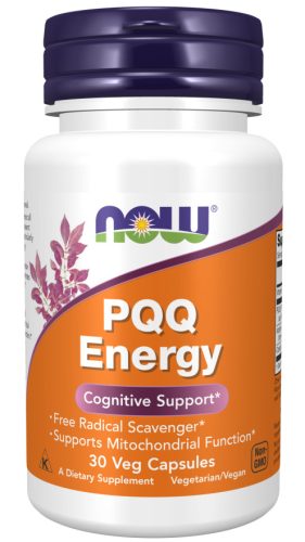 Now Foods PQQ Energy 30 Veg Capsules 30 Kapszula