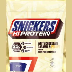 S&M Protein Powder HiProtein 875g SNICKERS WHITE WhiteChoc (Fehércsokoládé) EXP.:2027/02/07