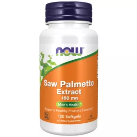   Now Foods Saw Palmetto Extract 160mg 120 Softgels 120 Gélkapszula