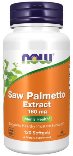Now Foods Saw Palmetto Extract 160mg 120 Softgels 120 Gélkapszula