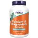 Now Foods Calcium & Magnesium Softgels With D-3 And Zinc 240 Softgels 240 Gélkapszula EXP.:2026/01/31