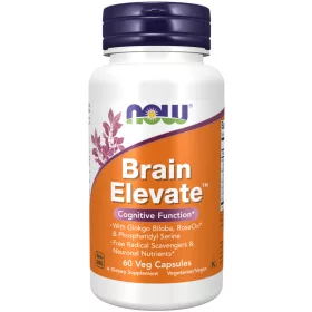 Now Foods Brain Elevate™ 60 Veg Capsules 60 Kapszula