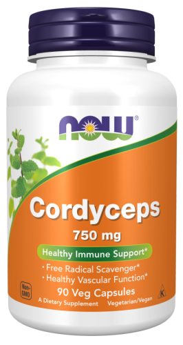 Now Foods Cordyceps 750mg 90 Veg Capsules 90 Kapszula