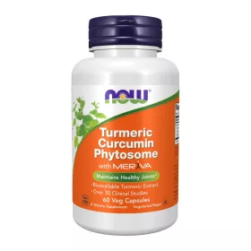 Now Foods Turmeric Curcumin Phytosome With Meriva 60 Veg Capsules 60 Kapszula