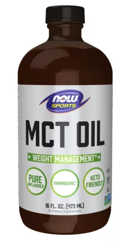 Now Foods MCT Oil Unflavored (Ízesítetlen) 16oz 473ml