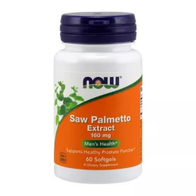 Now Foods Saw Palmetto Extract 160mg 60 Softgels 60 Gélkapszula