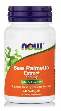 Now Foods Saw Palmetto Extract 160mg 60 Softgels 60 Gélkapszula