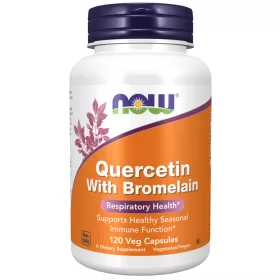   Now Foods Quercetin With Bromelain 120 Veg Capsules 120 Kapszula