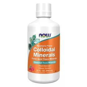   Now Foods Colloidal Minerals Fulvic Acid With Trace Minerals 946ml Raspberry (Málna)