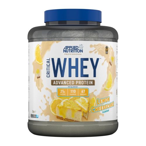 Applied Nutrition Critical Whey 2000g Lemon Cheesecake (Citrom Sajttorta)