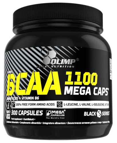 Olimp Nutrition BCAA Mega Caps 1100 300 caps 300 Kapszula