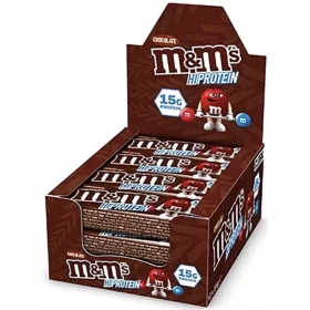 S&M Karton HiProtein Bar 12x51g M&Ms CHOCOLATE (Csokoládé)