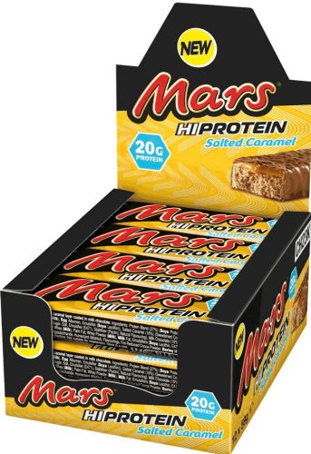 Snickers&Mars Karton HiProtein Bar 12x51-59g MARS SALTED CARAMEL (Sós Karamell)