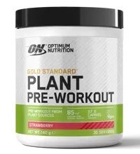 Optimum Nutrition Gold Standard Plant Pre-Workout 240g Strawberry (Eper)