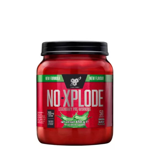 BSN N.O.-Xplode Legendary Pre-Workout 650g Green Burst (Kiwi Eper)