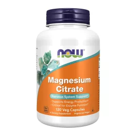 Now Foods Magnesium Citrate 120 Veg Capsules 120 Kapszula