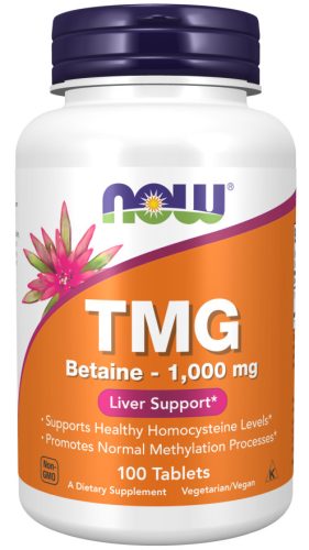 Now Foods TMG Betaine 1000mg 100 Tablets 100 Tabletta