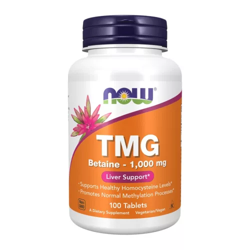 Now Foods TMG Betaine 1000mg 100 Tablets 100 Tabletta