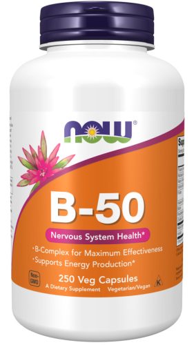 Now Foods B-50 250 Veg Capsules 250 Kapszula