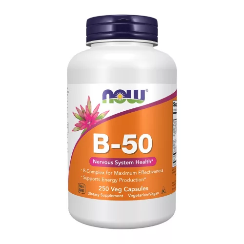 Now Foods B-50 250 Veg Capsules 250 Kapszula
