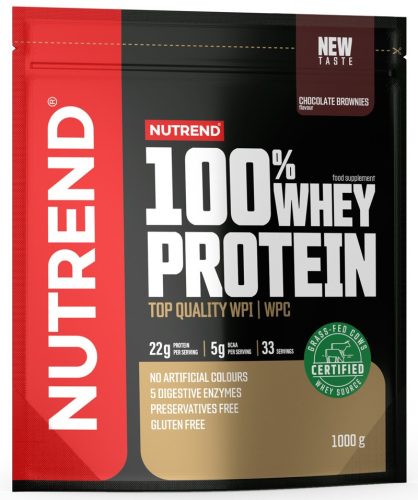 Nutrend 100% Whey 1000g Caramel Latte (Karamell Latte)