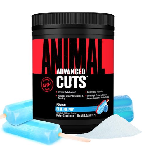 Universal Nutrition Animal Cuts Powder 265g Ice Pop (Jégkrém) EXP.:2025/09/30