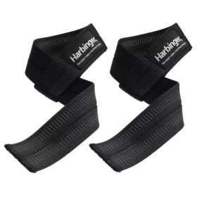 Harbinger Big Grip Lifting Straps (Gurtni) Black (Fekete)