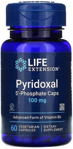 Life Extension Pyridoxal 5-Phosphate Caps 100mg 60 Veg Capsules 60 Kapszula