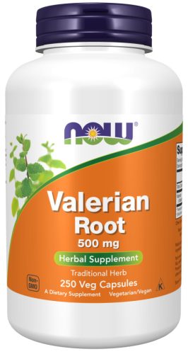 Now Foods Valerian Root 500mg 250 Capsules 250 Kapszula