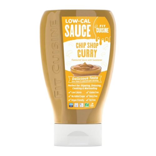 Applied Nutrition Fit Cuisine Low-Cal Sauce 425ml Chip Shop Curry (Curry)