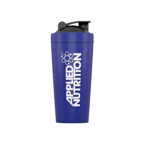 Applied Nutrition Metal Shaker 739ml Blue With White Logo (Kék Fehér Logóval)