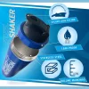 Applied Nutrition Metal Shaker 739ml Blue With White Logo (Kék Fehér Logóval)