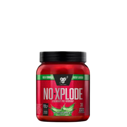 BSN N.O.-Xplode Legendary Pre-Workout 390g Green Burst (Kiwi Eper) EXP.:2026/10/31