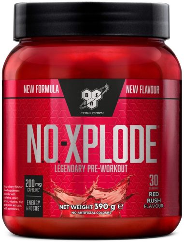 BSN N.O.-Xplode Legendary Pre-Workout 390g Red Rush (Meggy) EXP.:2025/10/01