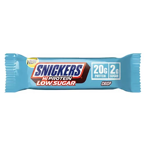 S&M Bar Hiprotein SNICKERS LOW SUGAR CRISP 55g