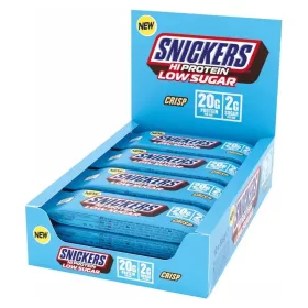 S&M Karton HiProtein Bar 12x55g SNICKERS LOW SUGAR CRISP EXP.:2026/12/12
