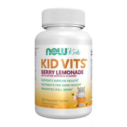 Now Foods Kid Vits™ 120 Chewables 120 Tabletta Berry Blast (Erdei Gyümölcs)