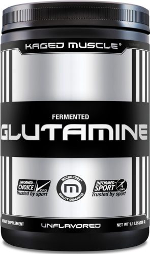 Kaged Muscle Glutamine 500g Unflavored (Ízesítetlen)