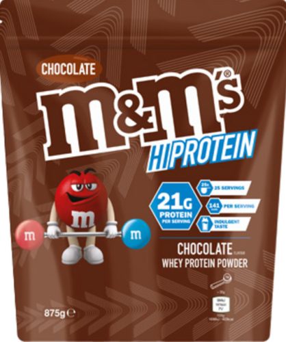 Snickers&Mars Protein Powder HiProtein 875g M&Ms HiProtein Chocolate Csokoládé