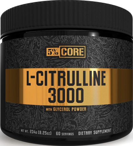5% Nutrition CORE-L-Citrulline 234g Unflavored (Ízesítetlen)