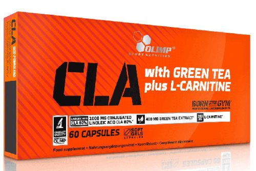 Olimp Nutrition CLA with Green tea Plus L-Carnitine 60 capsules 60 Gélkapszula