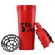 5% Nutrition Shaker (Sportshaker) 600ml Red/Black (Piros/Fekete)