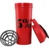 5% Nutrition Shaker (Sportshaker) 600ml Red/Black (Piros/Fekete)