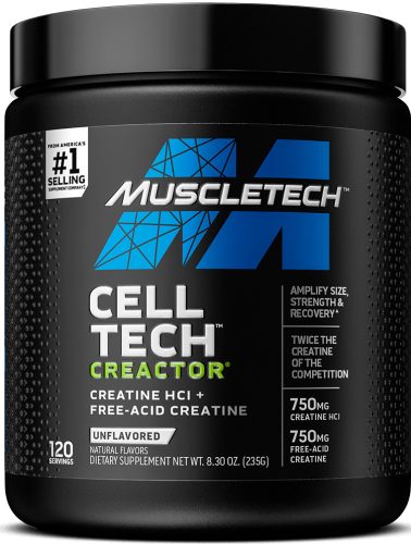 Muscle Tech Cell Tech Creactor 220g Fruit Punch (Gyümölcspuncs)