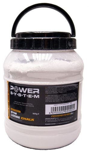 Power System Gym Loose Chalk 500g Magnézia