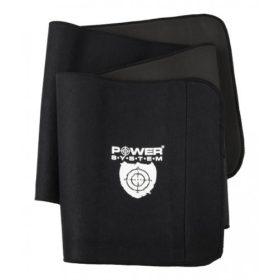   Power System Slimming Belt WT PRO Black (Alakformáló Öv Fekete) 100cm