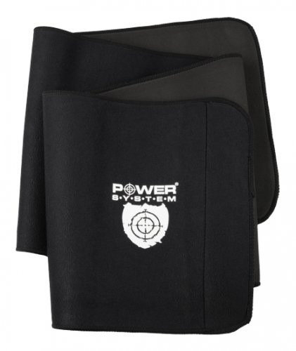 Power System Slimming Belt WT PRO Black (Alakformáló Öv Fekete) 100cm