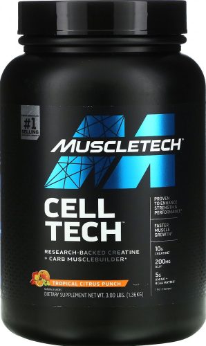 Muscle Tech Cell Tech Creatine 1360g Tropical Citrus Punch (Trópusi Citrus Puncs)