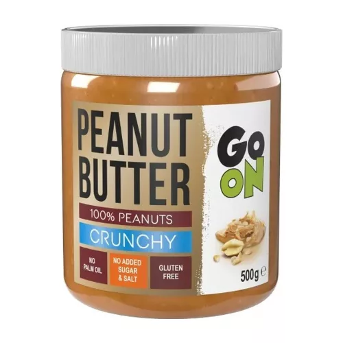 Go On Nutrition Peanut Butter 500g Crunchy (Ropogós) EXP.:2027/04/30
