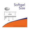 Now Foods Garlic Oil 1500mg 100 Softgels 100 Gélkapszula - Méret